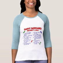 ST BERNARD egendomlagar 2 T Shirts