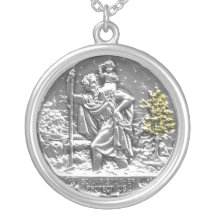 St Christopher 1 halsband