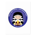 St. Clare av Assisi Vykort