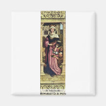 St. Elizabeth vid Holbein D. Ä. Hans Kylskåps Magneter