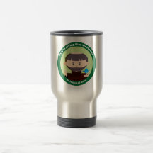 St Francis av Assisi Kaffe Koppar