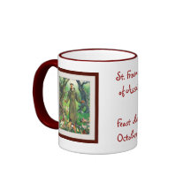 St Francis av Assisi Mugg