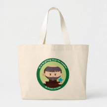 St Francis av Assisi Tote Bags