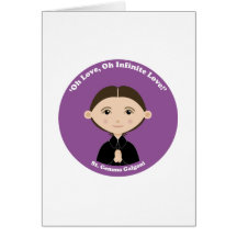 St. Gemma Galgani Hälsnings Kort