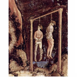 St George och princessen Specificera Vid Pisanello Acrylic Cut Out