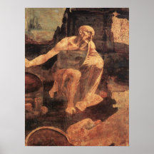 "St Jerome i wilderness'na Posters