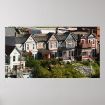St John Rowhouses Affisch