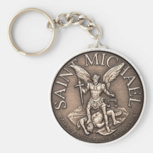 St Michael Nyckel Ring