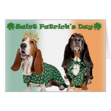 St patricks day hälsningskort