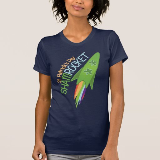 St patrick's day Shamrocket T Shirt