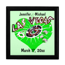 St patrick's dayVegas bröllop Presentförpackning