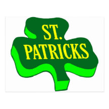 St Patricks Vykort