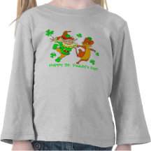 St. T-tröja för paddy'sdagtroll