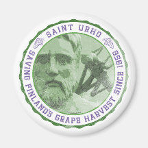 St. Urho förseglar - magneten Magnet För Kylskåp