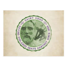 St. Urho förseglar - vykortet