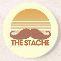 Stache den Retro designen Dryck Underlägg