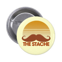 Stache den Retro designen Nål