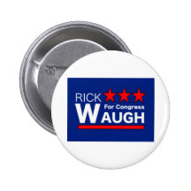 Stack Waugh för kongress Pins