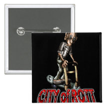 Stad av Rott Merchandise Pins