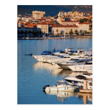 Stad av splittring i Kroatien Vykort