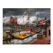 Stad - Baltimore MD - moderna Maryland Vykort