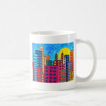 Staden tänder #9 kaffe koppar