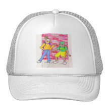 Stads- animekonstgalleritecken keps