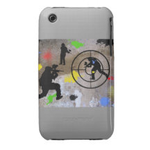 Stads- gerillasoldatPaintball iPhone 3 Hud