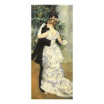Stadsdans vid Renoir, vintageImpressionismkonst Skräddarsydda Inbjudan