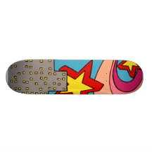 "StadsLivin'" Anpassad Skate Board