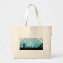 stadsplats tote bags