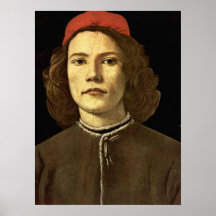 "Stående av en unga Man Posters