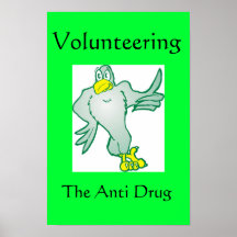 Ställa upp som frivillig posters