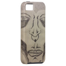 stam- ansikteiphone case iPhone 5 skydd