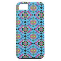 Stam- aztec mönster för andes geometriskt navajobl iPhone 5 Case-Mate skal
