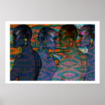 Stam- kvinnor av afrikan posters