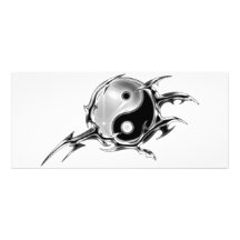 Stam- Yin Yang Personliga Rack Kort