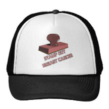 Stämpla ut bröstcancer trucker keps