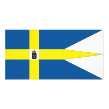 Standard kunglig familj för sverige skräddarsydda fotokort