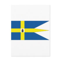 Standard Sverige kunglig familj Vykort