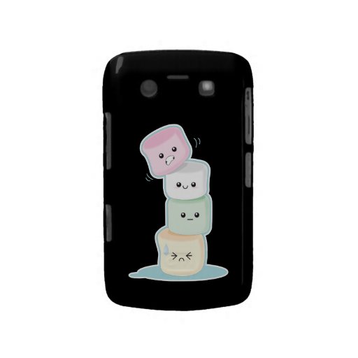 Staplade Marshmallows Case-Mate Blackberry Fodral
