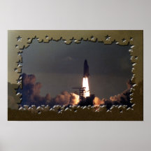 Starry barkass STS-7 Affischer