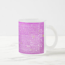 Starry mugg för 2011 kalender för himmlar "osynlig