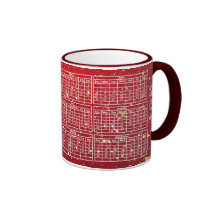 Starry mugg för 2011 kalender för himmlar "osynlig