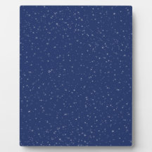 Starry natt uppvisning plack