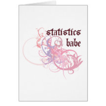 StatistikBabe Hälsningskort