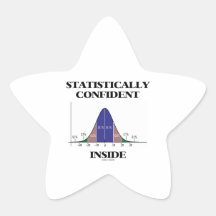 Statistiskt säker insida (sätta en klocka på bukta klistermärke