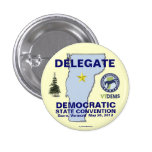 Statlig regel 2012 politiskt p för Vermont delegat Pins
