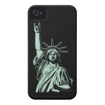 Staty av metall iPhone 4 Case-Mate case