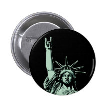 Staty av metall pins